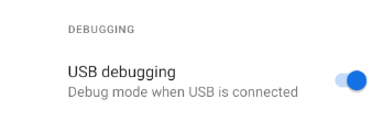 USB Debugging